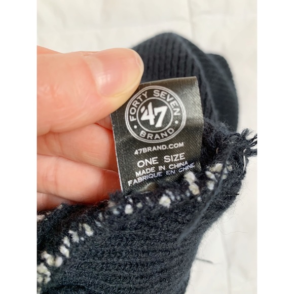 [‘47 Brand] Gray Boston Calling Beanie - Picture 3 of 3